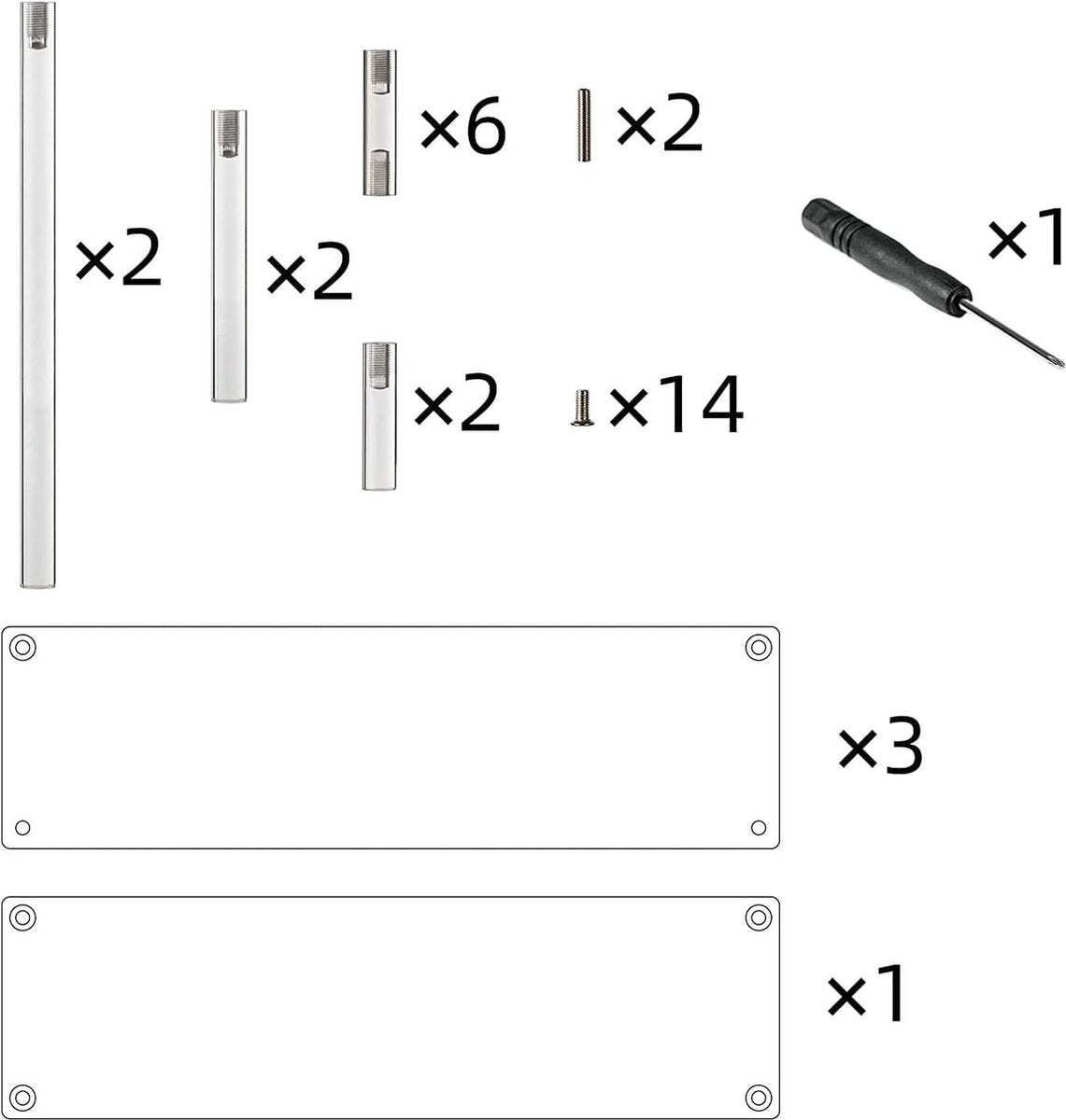 4-traps acryl riser display rek, standaard, tafelblad transparant, parfumorganizer, opslag voor Funko Pops figuren, nagellak, specerijen, cosmetica, kunsthandwerk, sieradenstandaard, cupcake, specerijen, helder