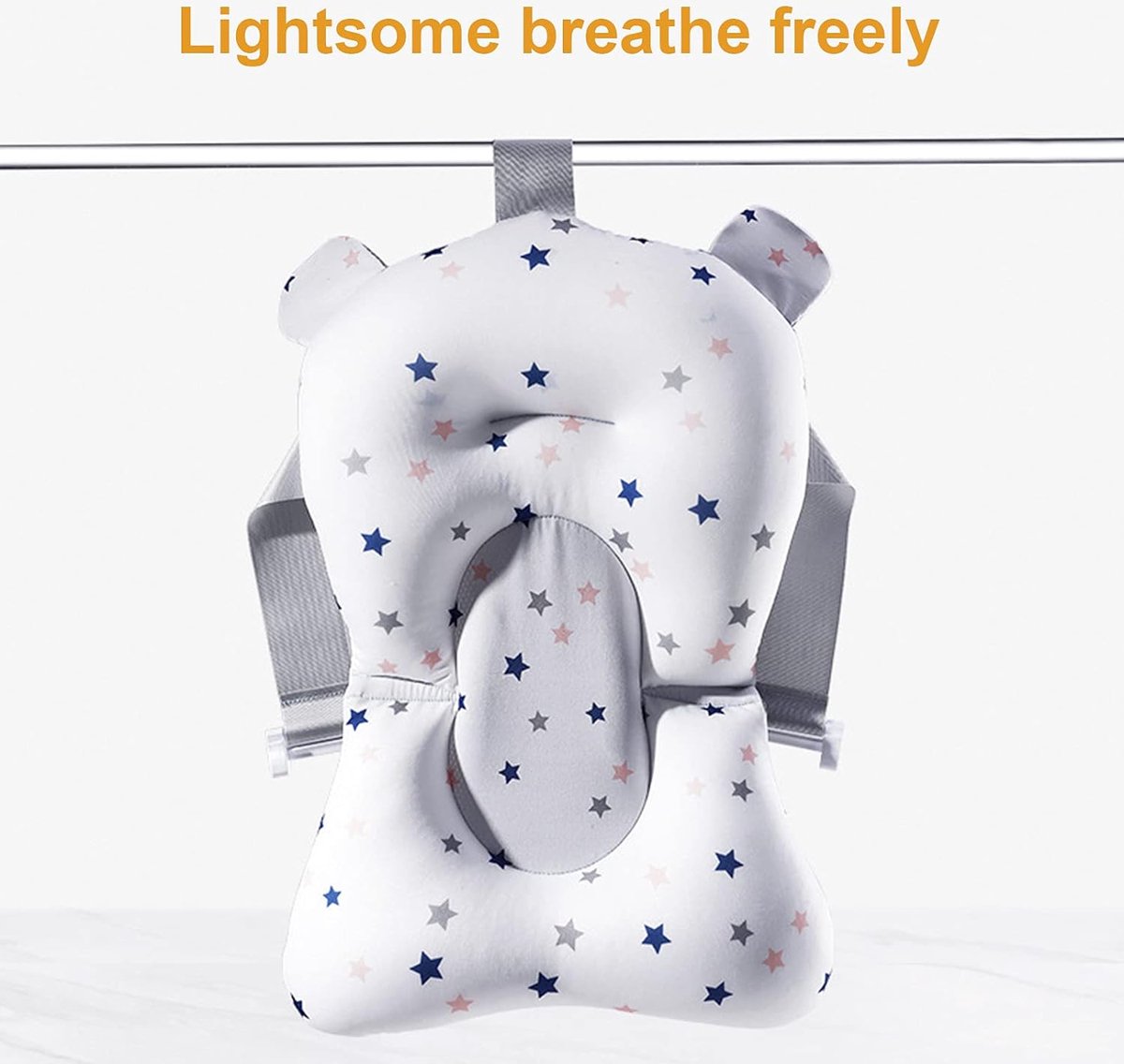 Babybadkussen zuigelingen pasgeborenen badzitje anti-slip badkussen douchekussen mat badkuip pad zachte hoofdsteun kussen mat ligbad voor badaccessoires