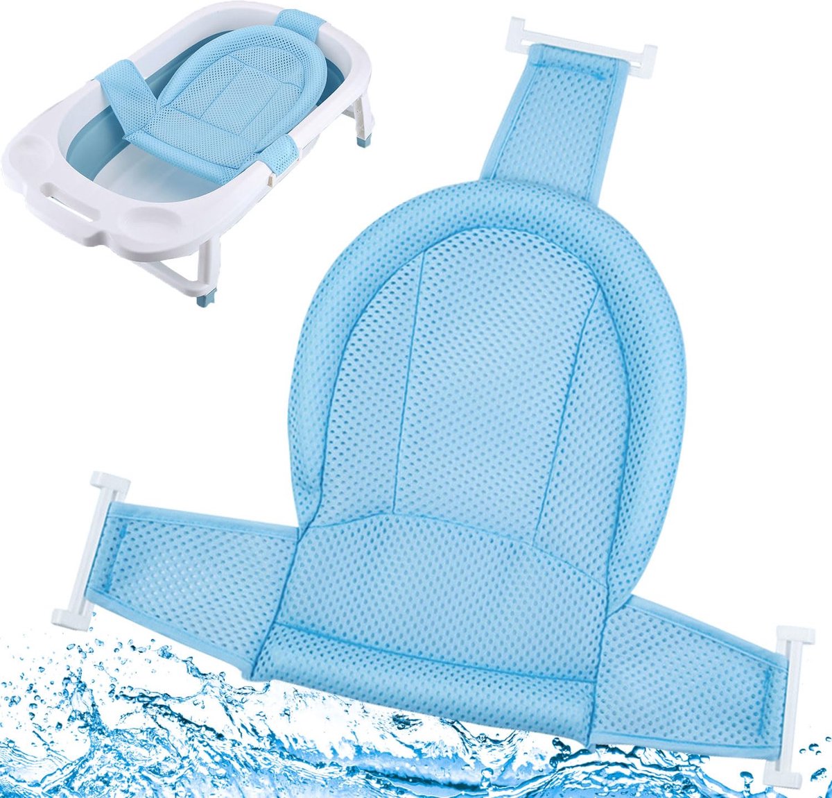 Babybadkussen, babybadzitje voor pasgeborenen, babybadinzetstuk, babykuip voor pasgeborenen, inzetstuk voor pasgeborenen, inzetstuk voor babybad, babybadje, badzitje pasgeborenen