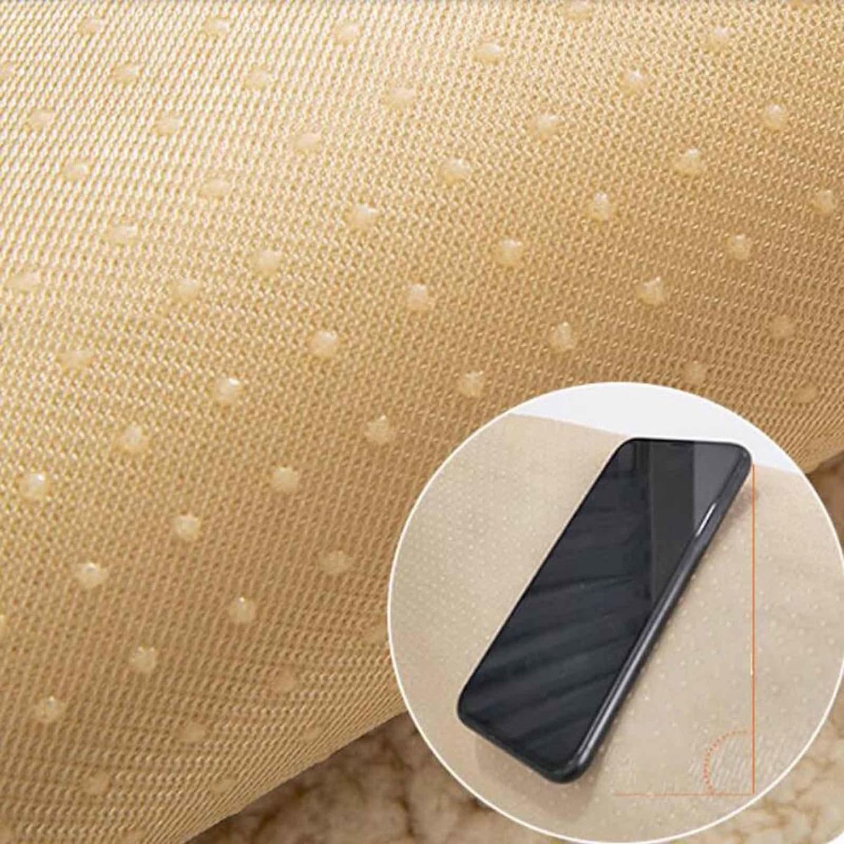 Bankhoes hoekbank waterdichte L-vorm 1/2/3/4-zits, bankbeschermer, bankbeschermer antislip, lichtgrijs 90 x 180 cm