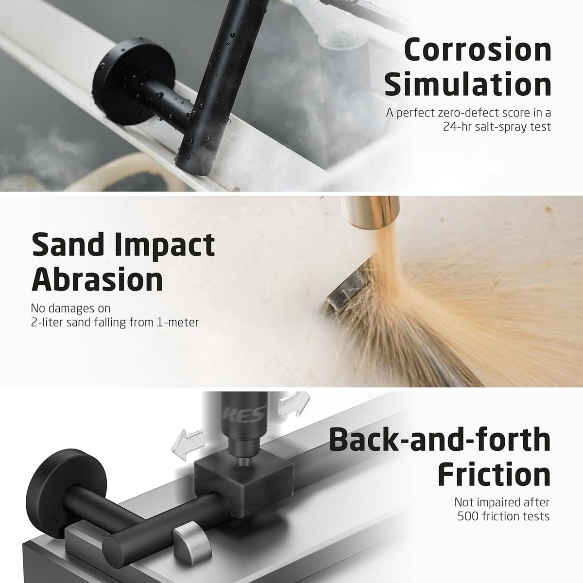 Handdoekhouder badkamer handdoekhouder roestvrij staal 18/8 badhanddoekhouder 61 cm handdoekhouder wandmaanden geborsteld