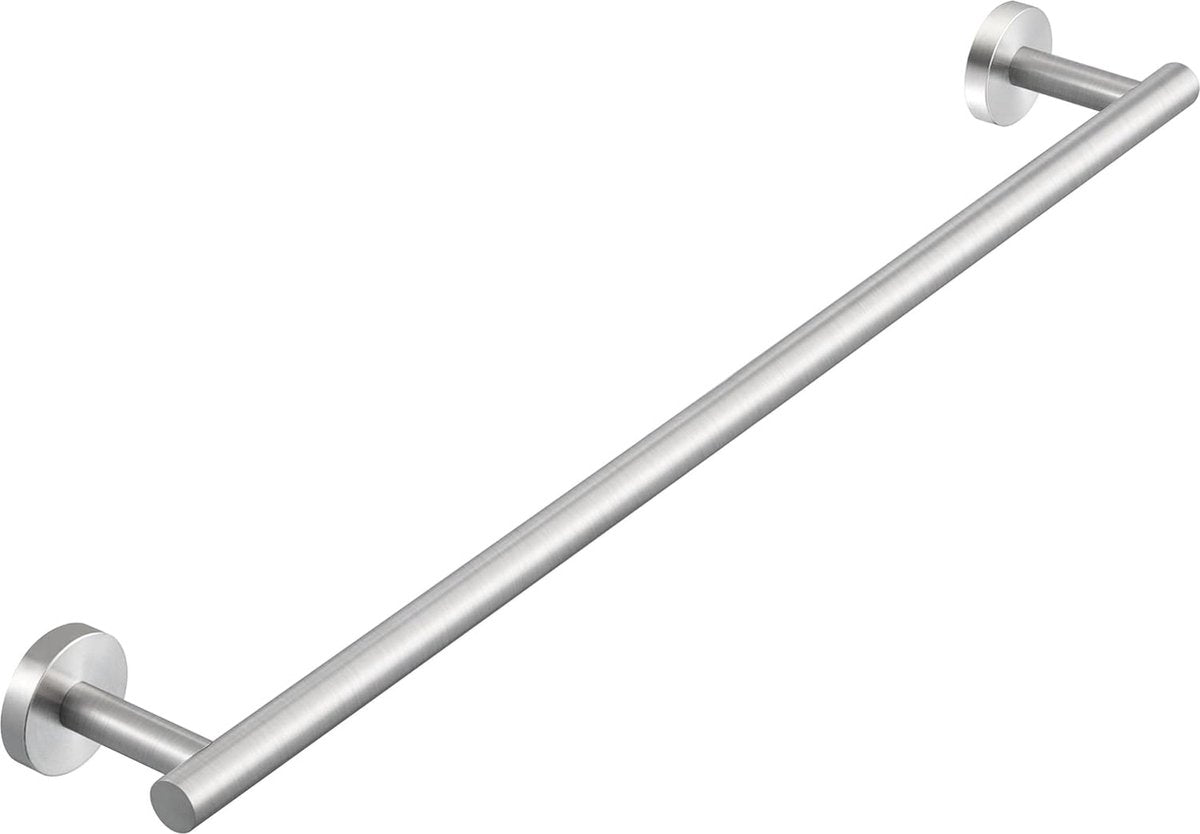 Handdoekhouder badkamer handdoekhouder roestvrij staal 18/8 badhanddoekhouder 61 cm handdoekhouder wandmaanden geborsteld