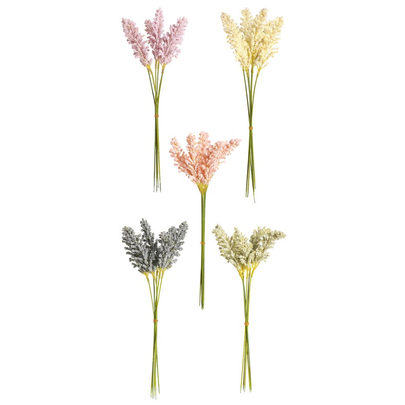 32cm 6pcs/Bundle Artificial Plastic Wheat Ears Bouquet for DIY Hogar Decorations