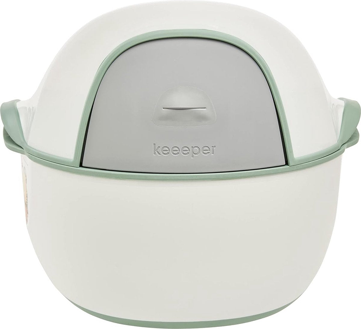 babypot deluxe 4in1, potje + toiletbril + kruk + dispenser voor vochtige doekjes, vanaf ca. 18 maanden tot ca. 4 jaar, Kasimir, wit