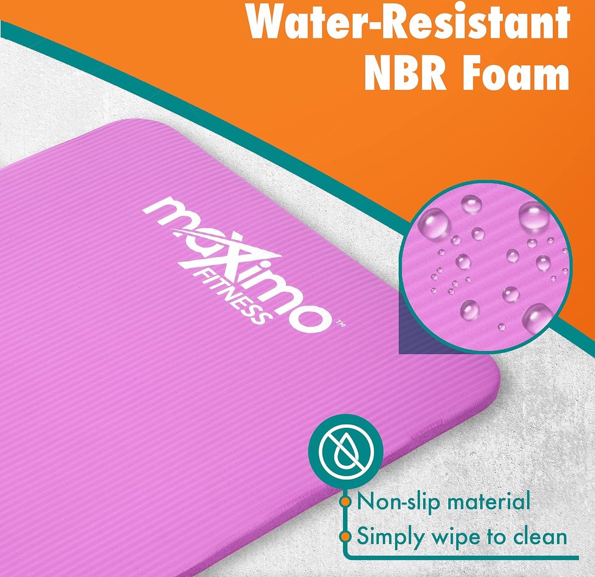 Fitnessmat - Dikke premium yogamat - 183 cm lengte x 60 cm breedte x 1,2 cm (12 mm) - Multifunctioneel gebruik - Perfect voor yoga, pilates, gym, sit-ups en stretching.