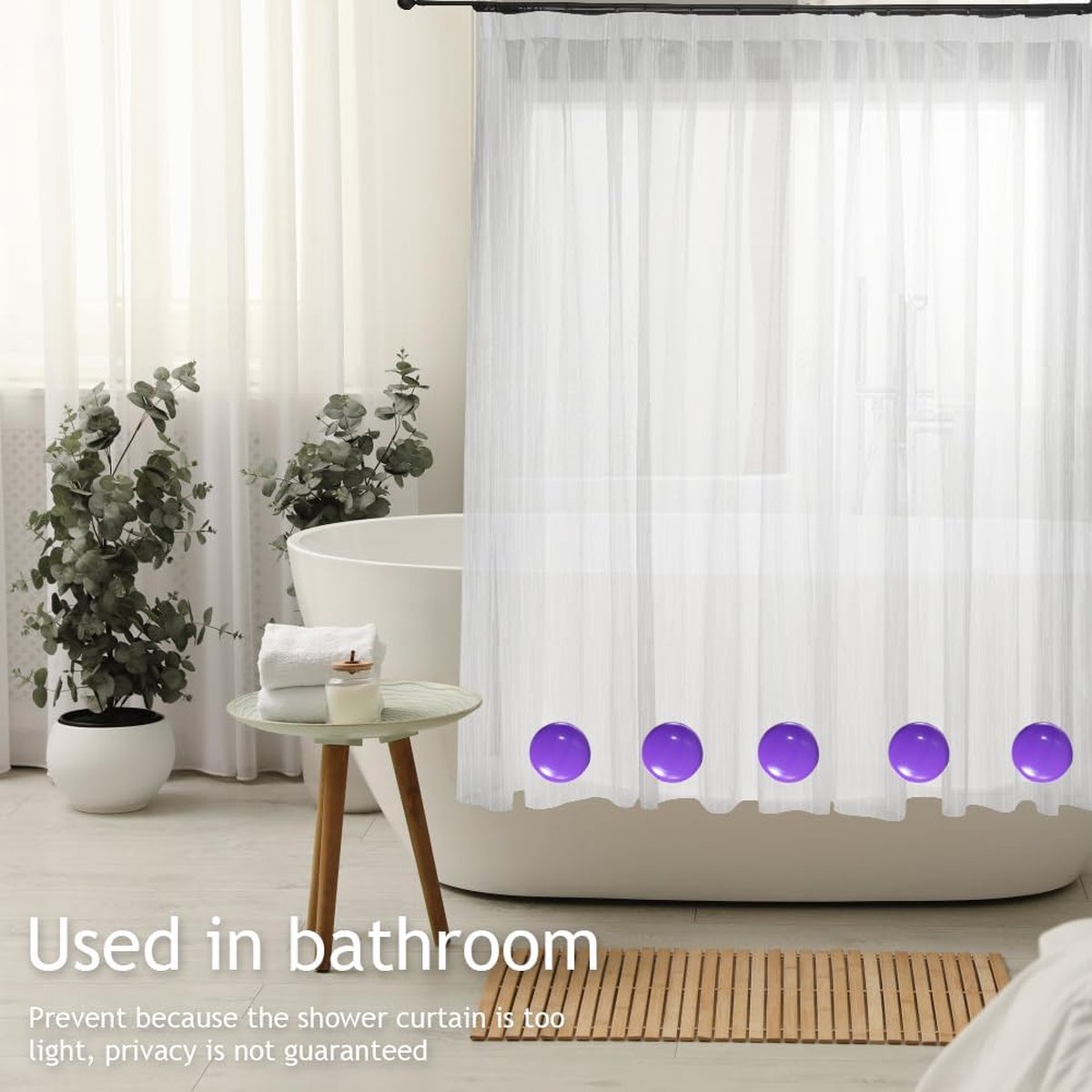 9 paar ronde magnetische gordijnen, gewichten, gordijngewicht, gordijnen, raamgordijn, gewicht gordijnhouders voor douche, raam, gordijn, tafelkleden, waterdicht