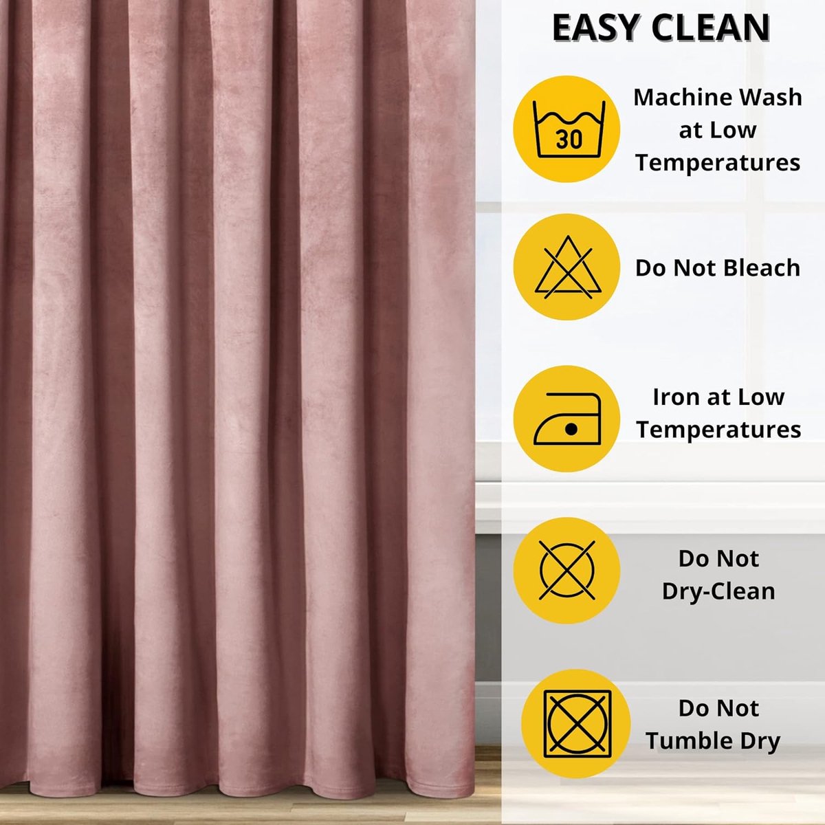 Fluwelen gordijn, met plooiband, 1 stuks, zacht, edel gordijn, 200 g/m², elegant, glad, effen, wollig, modern, klassiek, woonkamer