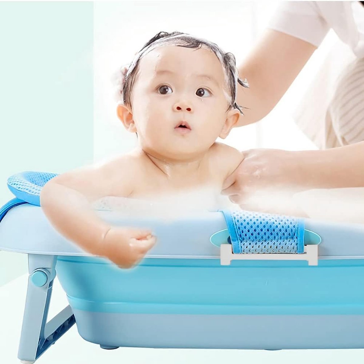 Babybadkussen, babybadzitje voor pasgeborenen, babybadinzetstuk, babykuip voor pasgeborenen, inzetstuk voor pasgeborenen, inzetstuk voor babybad, babybadje, badzitje pasgeborenen