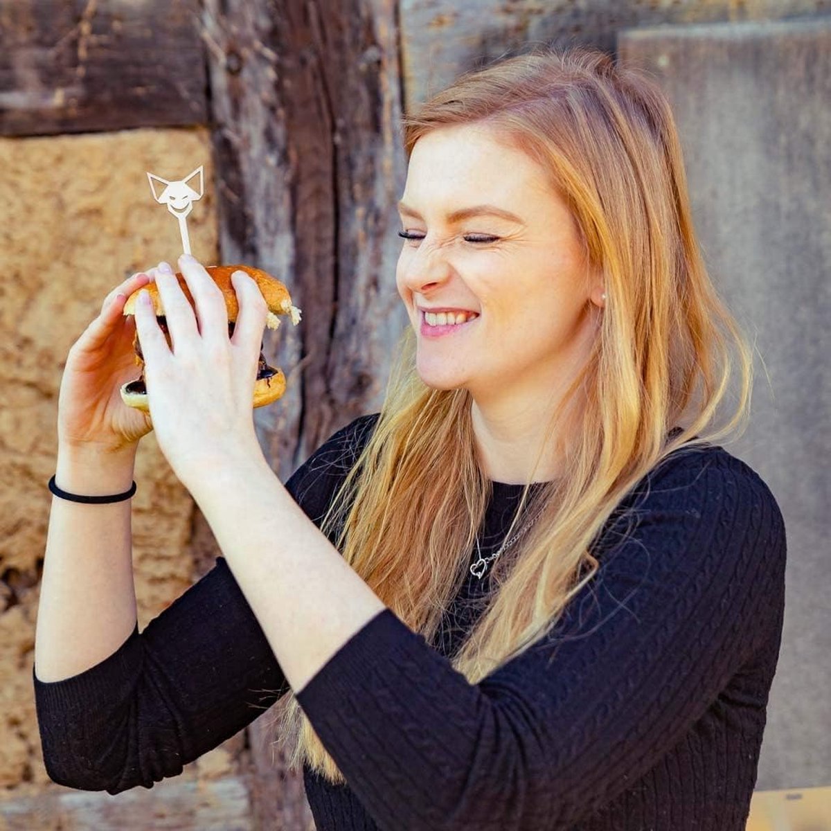 Burgerspiesen 6 stuks | Grillaccessoires van roestvrij staal | Made in Germany