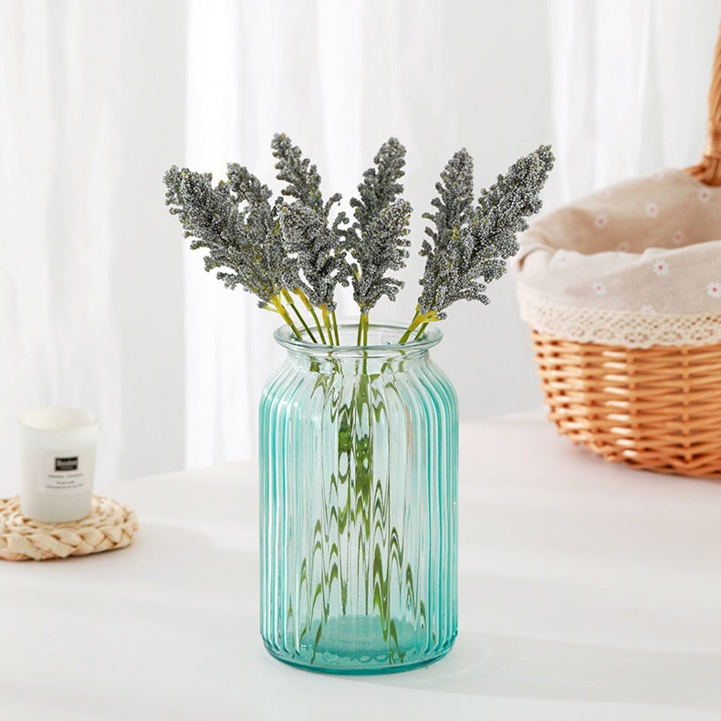 32cm 6pcs/Bundle Artificial Plastic Wheat Ears Bouquet for DIY Hogar Decorations