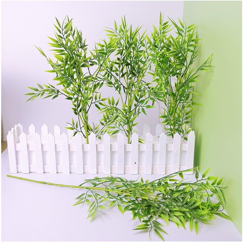 Pine Branches - 18 Inch Artificial Verde Pine Stem - Real Touch Pines Branches - Christmas Greenery Pines Branches for DIY Flower Arrangement Hogar Indoor Christmas Decoración