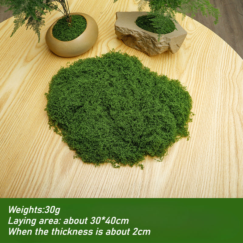 Fake Verde Moss for Potted Plants,Moss Decoración Artificial Faux Moss for Crafts Preserved Moss for DIY Decorative Moss Table Centerpieces Decoración Fairy Jardín Floral Wedding