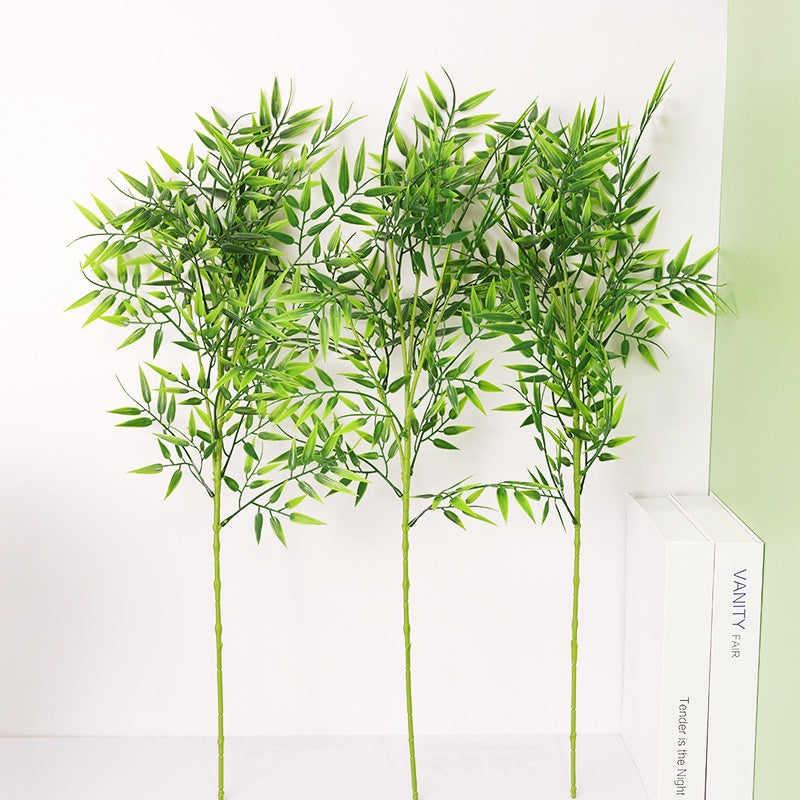 Pine Branches - 18 Inch Artificial Verde Pine Stem - Real Touch Pines Branches - Christmas Greenery Pines Branches for DIY Flower Arrangement Hogar Indoor Christmas Decoración