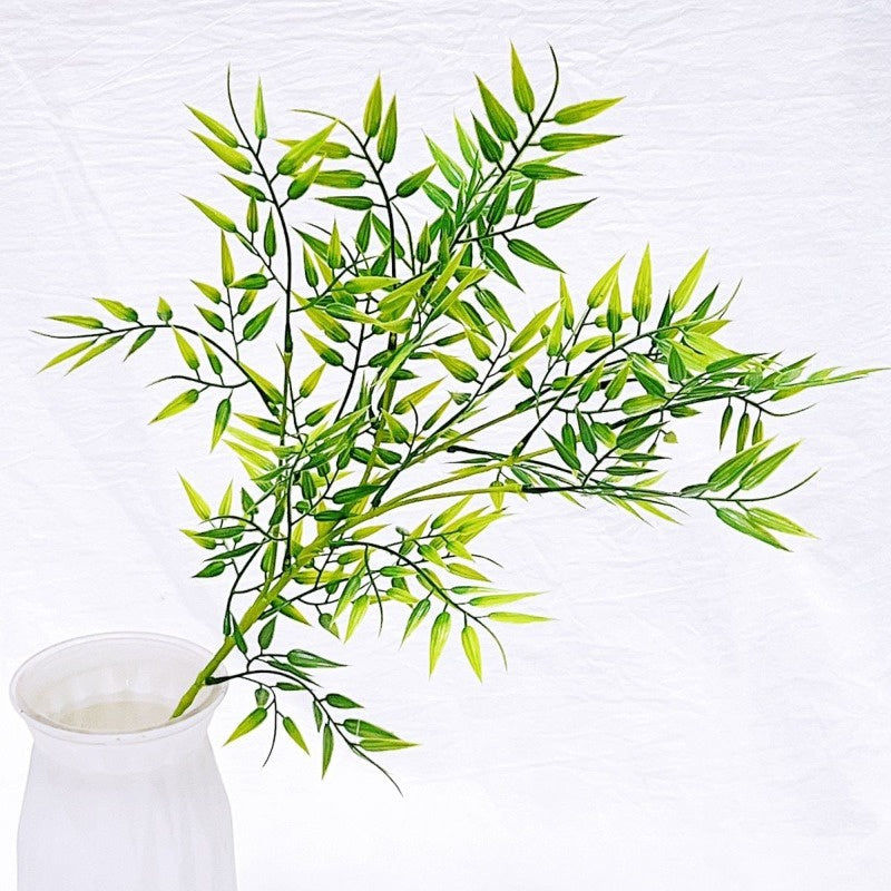 Pine Branches - 18 Inch Artificial Verde Pine Stem - Real Touch Pines Branches - Christmas Greenery Pines Branches for DIY Flower Arrangement Hogar Indoor Christmas Decoración