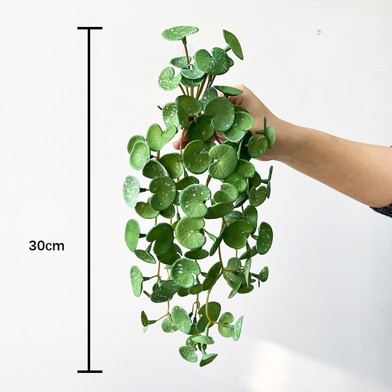 Mini Artificial Trailing Ivy pothos Planta Verde Faux Ivy Planta| Shelf Decoración Hogar Decoración Fake Planta