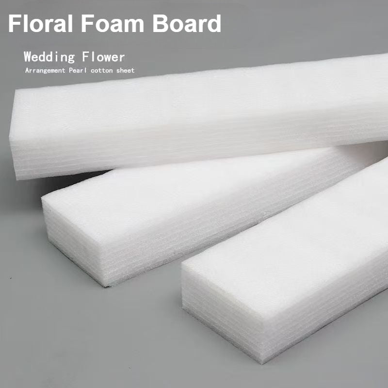Large Floral Foam Board Craft Models,Foam Blocks, Decorations/bouquet foam/floral foam EPE Square Polystyrene Bricks for Flower Arrangements