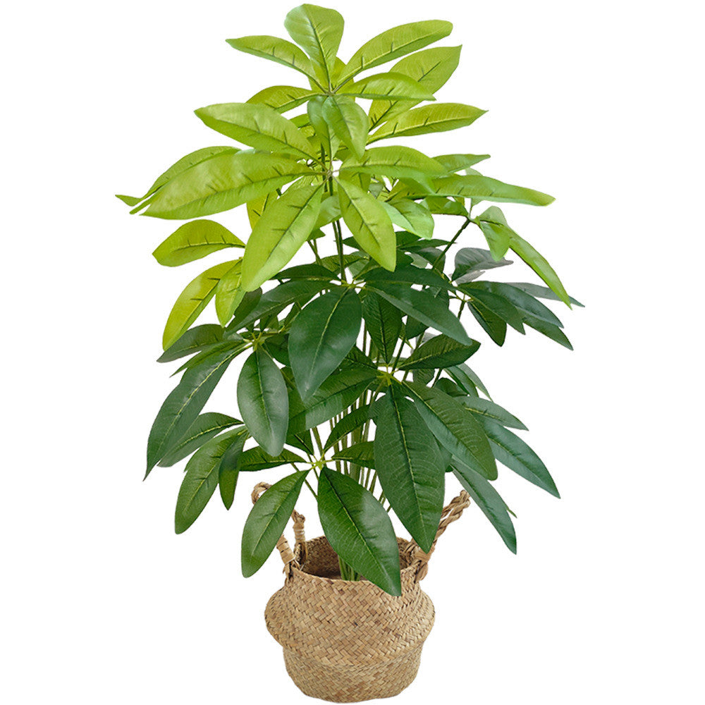Lucky Artificial Money Tree Planta  Fake Tree - Large Faux Plants Lifelike Branches & Foliage - Artificial Plants Indoor for Hogar Office Living Room Decoración
