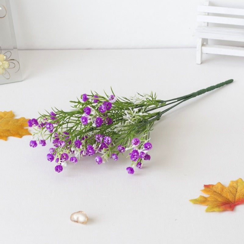 Babys Breath Gypsophila Artificial Flowers Bouquets Real Touch Fake Silk Flowers for Hogar Office Bedroom Festival Wedding