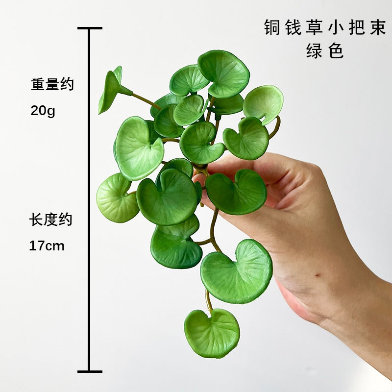 Mini Artificial Trailing Ivy pothos Planta Verde Faux Ivy Planta| Shelf Decoración Hogar Decoración Fake Planta