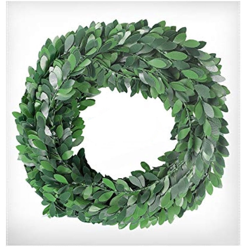 Yards Verde Vines Garland Artificial Ivy, Garland Foliage Verde Leaves, Greenery Leaves, Fake Vine Leaf Colgante Plants for Wedding Party DIY Headbands Vines Christmas Garland