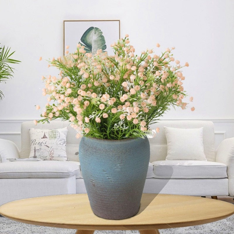 Babys Breath Gypsophila Artificial Flowers Bouquets Real Touch Fake Silk Flowers for Hogar Office Bedroom Festival Wedding