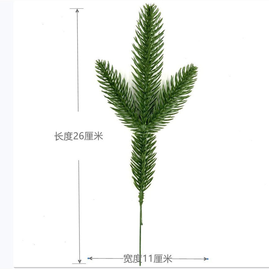 Artificial Pine Branches Christmas Holly Berries Artificial Red Berry Stems for Christmas Wreath Decorations Xmas Tree Decoración