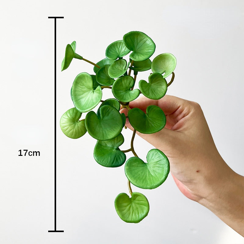 Mini Artificial Trailing Ivy pothos Planta Verde Faux Ivy Planta| Shelf Decoración Hogar Decoración Fake Planta