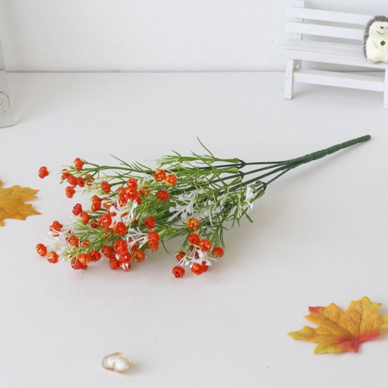 Babys Breath Gypsophila Artificial Flowers Bouquets Real Touch Fake Silk Flowers for Hogar Office Bedroom Festival Wedding
