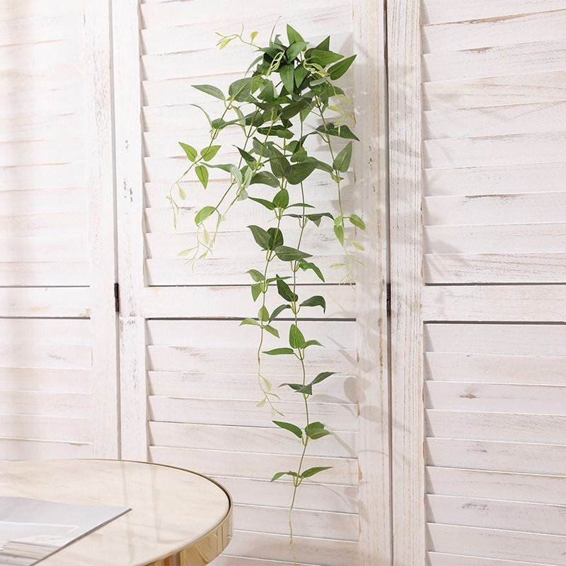 Versatile Decoración Delight: Lush 94cm Elegant Artificial Silk Clematis Leaves for Any Occasion or Event