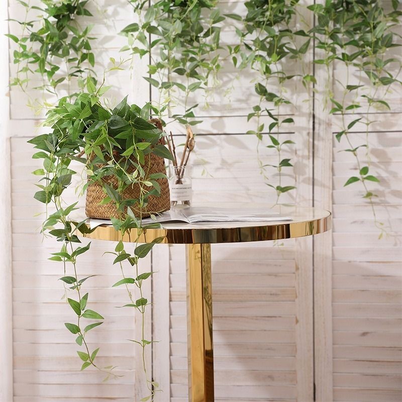 Versatile Decoración Delight: Lush 94cm Elegant Artificial Silk Clematis Leaves for Any Occasion or Event