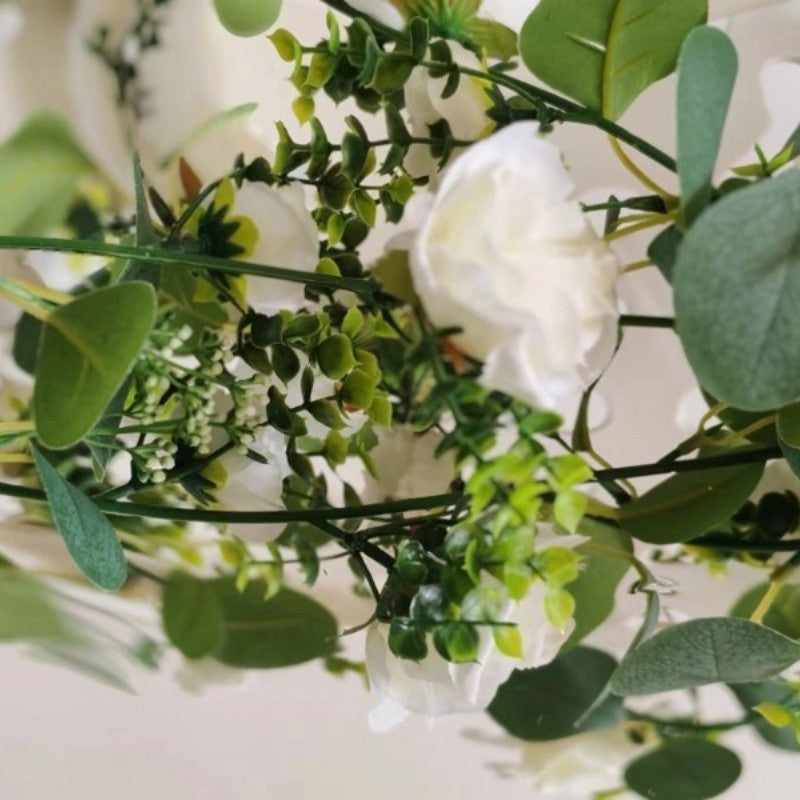 Artificial Vines Faux Eucalyptus Fake Greenery GarlandFlower vine Wedding Backdrop Arch Pared Decoración Fake Colgante Planta for Table Festival Party Bedroom Room Decorations