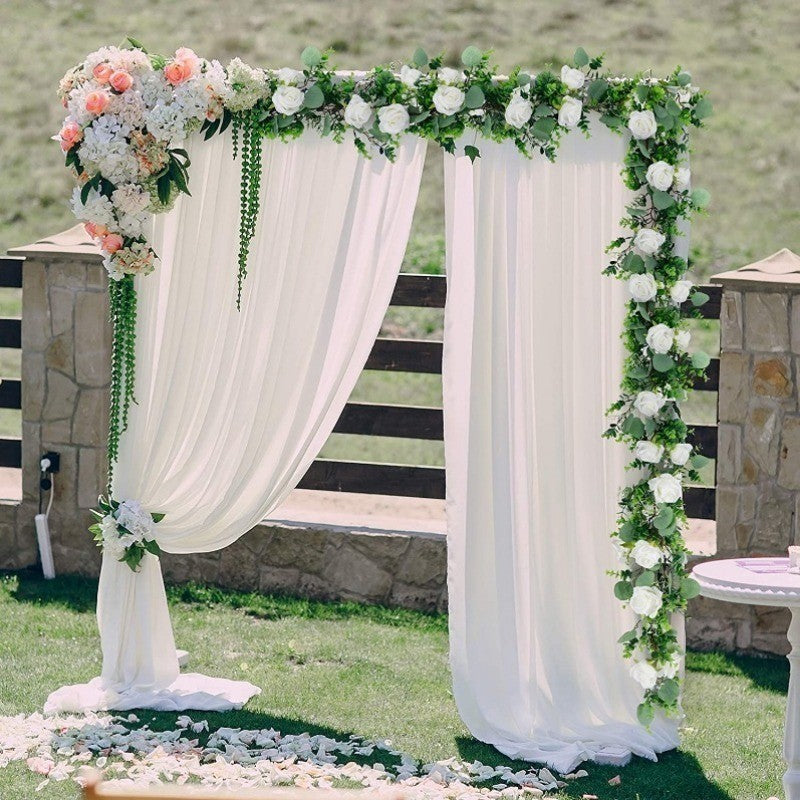 Artificial Vines Faux Eucalyptus Fake Greenery GarlandFlower vine Wedding Backdrop Arch Pared Decoración Fake Colgante Planta for Table Festival Party Bedroom Room Decorations