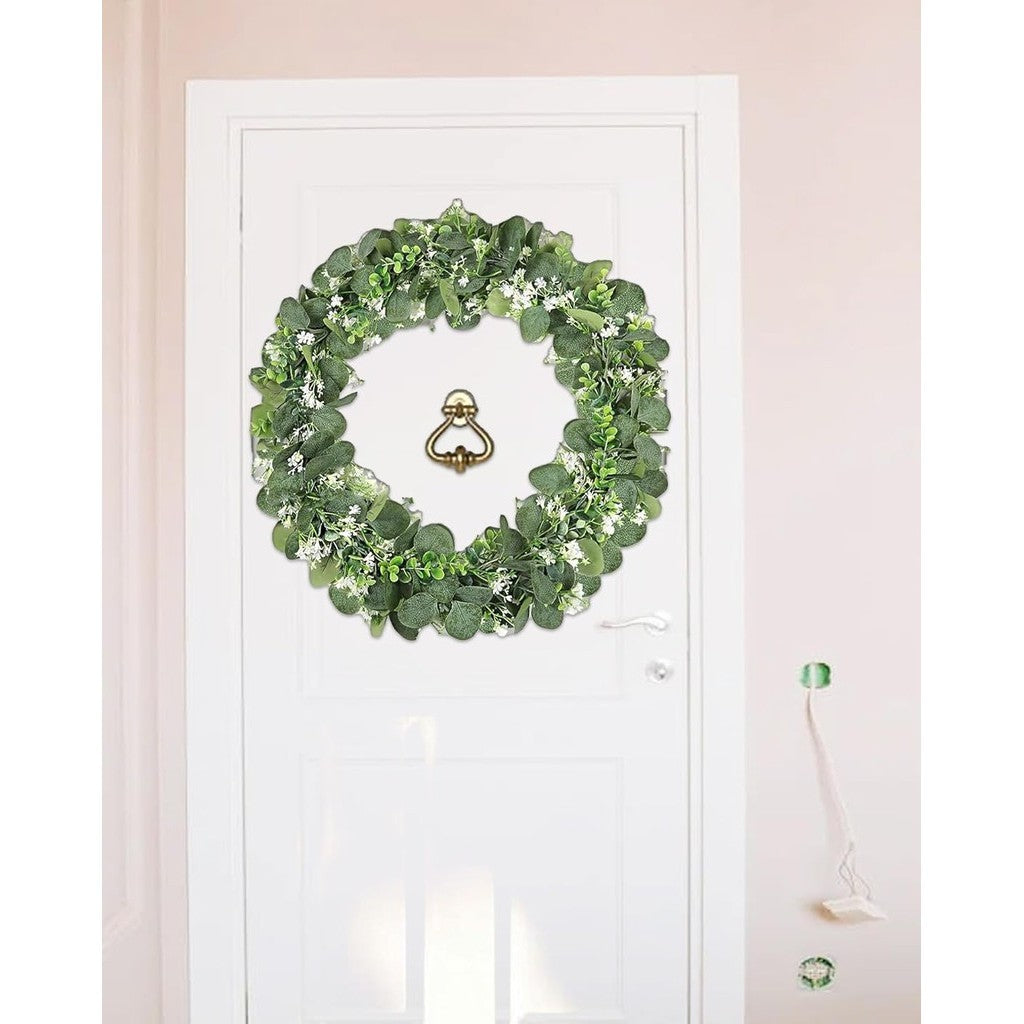 Artificial Ivy Greenery Eucalyptus Garland Fake Vines Fake Ivy Leaves Table Decoración Verde Colgante Vines Decoración Artificial Vines Plants Backdrop for Hogar Outdoor Indoor Pared Decoración