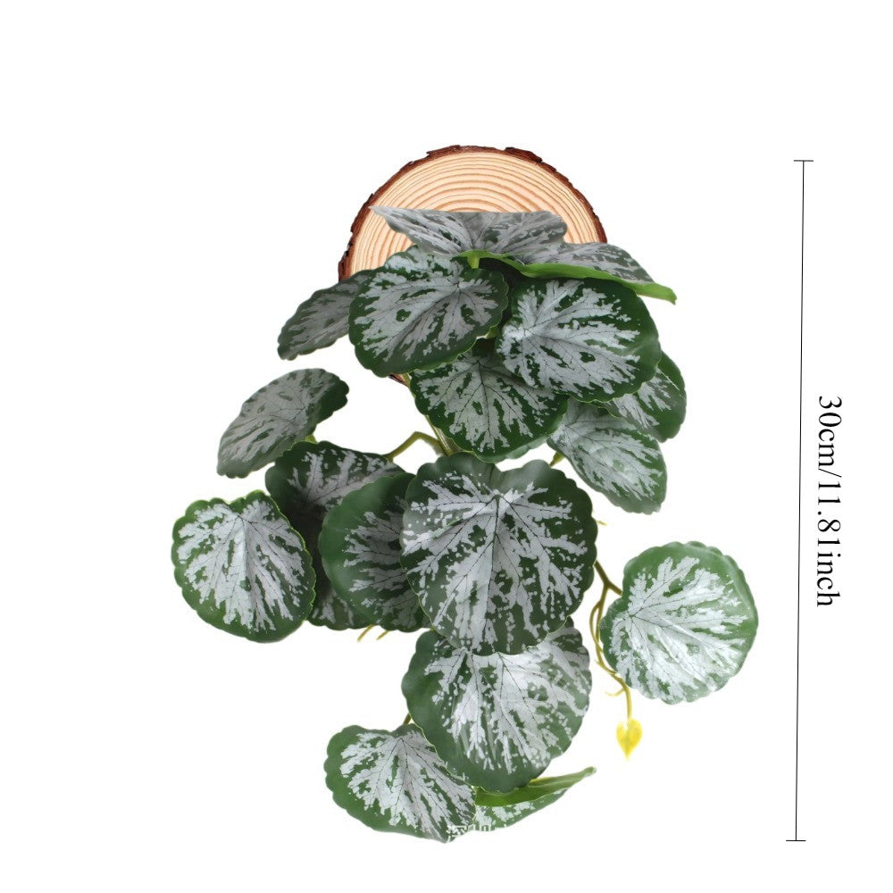 Artificial Verde Vine Planta Pared Decoración Colgante Fake Pothos Money Planta for Hogar Office Decoración
